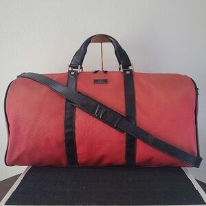 GUCCI nylon travel boston bag